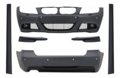 Karosserisett egnet for BMW 3-serie E90 LCI Limousine (2008-2011) M-Technik Design med frontstøtfanger splitter Spoiler