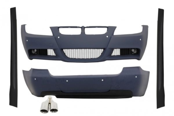 Karosserisett egnet for BMW 3-serie E90 (2005-2008) M-Technik Design med eksospotte M-Power |