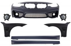 Karosserisett egnet for BMW 3-serie F30 F31 (2011-2019) Støtfanger med forskjermer og sideskjørt M3 Design