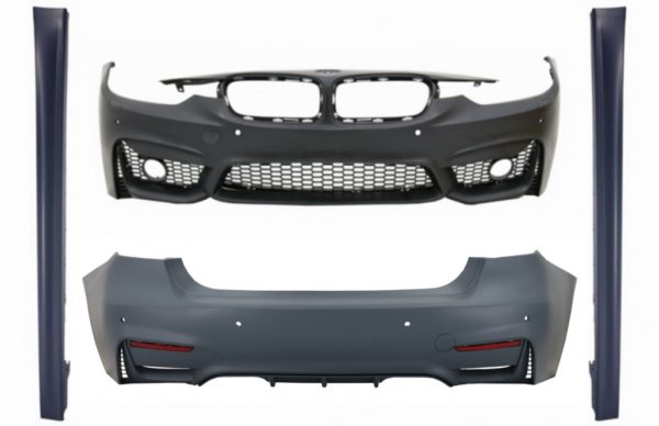 Karosserisett egnet for BMW 3-serie F30 Non LCI & LCI (2011-2018) M3 Sport EVO Design med sideskjørt