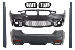 Karosserisett egnet for BMW 3-serie F30 (2011-2019) EVO II M3 CS Design med nyregitter Double Stripe M Design Piano Black