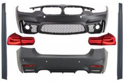 Karosserisett egnet for BMW 3-serie F30 (2011-2019) med LED-baklys Dynamisk sekvensielt svinglys EVO II M3 CS Design