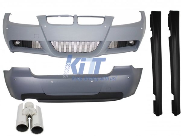 Karosserisett egnet for BMW 3-serie Touring E91 (2005-2008) M-Technik Design med eksospottespisser ACS-design |