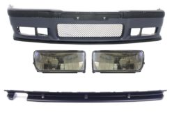 Karosserisett egnet for BMW 3er E36 (1992-1997) M3 Design med røyktåkelys