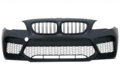 Alternative view of Karosserisett egnet for BMW 5-serie F10 (2011-2017) Støtfanger med sideskjørt og doble doble eksospotter Carbon Fiber M5 Design