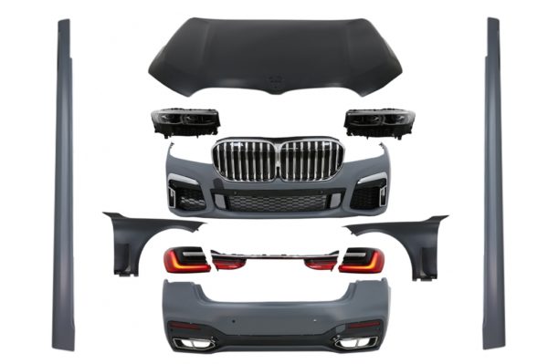 Karosserisett egnet for BMW 7-serie G12 (2015-2019) Konvertering til G12 LCI 2020-design |