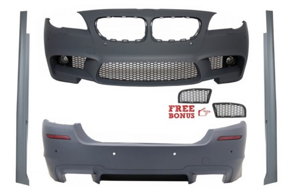 Stylingsett - BMW F10 5 Series (2011-) Front/Rear Bumper sideskjørt M5 Design |