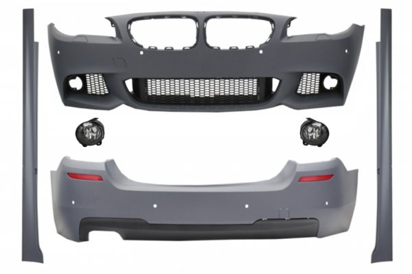 Karosserisett egnet for BMW F10 5-serien (2011-2014) med tåkelysprojektorer M-Technik Design