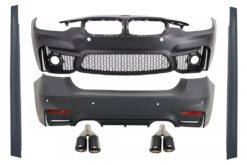 Karosserisett egnet for BMW F30 (2011-2019) EVO II M3 CS Design med doble doble eksospotter Carbon