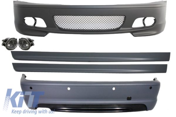 Karosserisett egnet for BMW med PDC E46 98-05 3-serie Coupe/Cabrio M-Technik Design