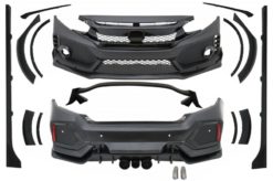 Alternative view of Karosserisett egnet for Honda Civic MK10 FC FK (2016-Up) Sedan Type R Design med eksosanlegg