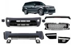 Karosserisett egnet for Land Range Rover Sport L320 Facelift (2009-2013) Autobiography Design Black Grille Edition