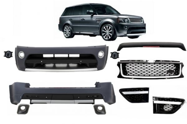 Karosserisett egnet for Land Range Rover Sport L320 Facelift (2009-2013) Autobiography Design Black Grille Edition |