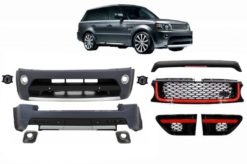 Karosserisett egnet for Land Range Rover Sport L320 Facelift (2009-2013) Autobiography Design Black Red Grille Edition