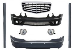 Karosserisett egnet for Mercedes E-Klasse W211 (2002-2009) med sentralgitter E63 Design