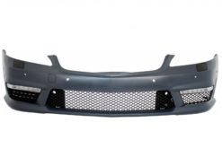 Alternative view of Karosserisett egnet for Mercedes S-klasse W221 (2005-2011) S63 S65 Design med frontgitter og eksospottespisser