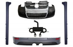 Karosserisett egnet for VW Golf 5 V R32 (2003-2007) med komplett eksosanlegg