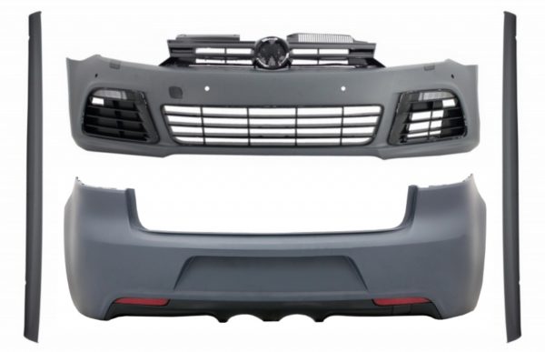 Karosserisett egnet for VW Golf VI 6 MK6 (2008-2013) R20 Design med sideskjørt