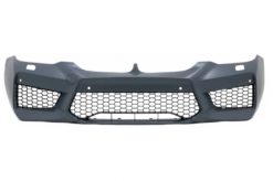 Alternative view of Karosserisett med svarte eksospottespisser som passer for BMW 5-serie G30 (2017-2019) M5 Design