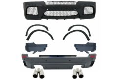 Karosserisett med eksospottespisser som passer for BMW X5 E70 (2007-2013) X5M M-Design