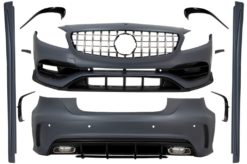 Karosserisett med gitter egnet for Mercedes A-Klasse W176 (2012-2018) Facelift A45 Design