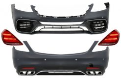 stylingpakke med baklys Full LED med sekvensielle dynamiske svinglys  - Mercedes S-Klasse W222 (2013-06.2017) S63 Design