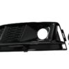 Støtfanger nedre gitter ACC-deksler Sidegitter egnet for Audi A4 B9 S-Line Sedan Avant (2016-2018) RS4 Design Black Edition |