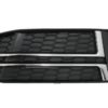 Støtfanger nedre gitterdeksler Sidegitter egnet for Audi A4 B9 Sedan Avant (2016-2018) S-Line Silver Edition | Støtfanger nedre gitterdeksler Sidegitter egnet for Audi A4 B9 Sedan Avant (2016-2018) S-Line Silver Edition |