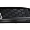 Støtfanger Nedre Grill Sidegitter egnet for Audi A4 B9 Sedan Avant S-Line (2016-2018) RS4 Design Silver Edition |