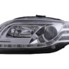 C LED-rørlys Hovedlys egnet for Audi A4 B7 (11.2004-03.2008) Krom | C LED-rørlys Hovedlys egnet for Audi A4 B7 (11.2004-03.2008) Krom |