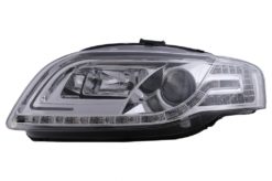Alternative view of C LED-rørlys Hovedlys egnet for Audi A4 B7 (11.2004-03.2008) Krom
