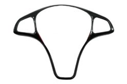 Rammedeksel for bilrattknapp egnet for Mercedes C-klasse W205 S205 (2014-2017) E-klasse W213 (2016-2017) GLC-klasse X253 (2016-2017) Piano Black