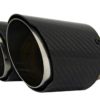 Karbonfiber eksospottespisser Polert utseende Innløp 6,3 cm | Karbonfiber eksospottespisser Polert utseende Innløp 6,3 cm |