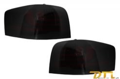 Alternative view of carDNA Full LED-baklykter egnet for AUDI A3 8P1 Hatchback (2003-2008) Svart/røyk lysstangdesign med dynamisk sekvensielt svinglys