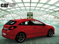 CarDNA LED Baklykter som passer til OPEL Astra H GTC LED LIGHT BAR Sort/røyk