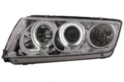 Alternative view of CCFL Angel Eyes frontlykter egnet for Skoda Fabia (12.1999-2008) Chrome