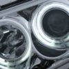 CCFL Angel Eyes frontlykter egnet for Skoda Fabia (12.1999-2008) Chrome |