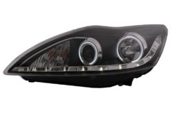 Alternative view of CCFL LED DRL Angel Eyes Frontlykter egnet for Ford Focus II Facelift (2008-2010) Svart