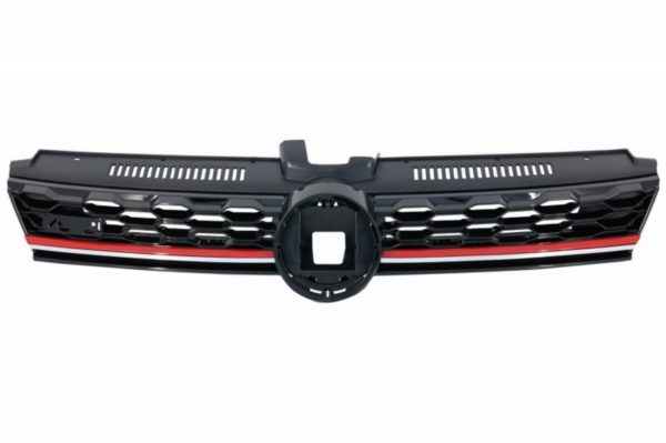 Sentral Merkeløs Grille egnet for VW Golf 7.5 VII Facelift (2017-up) GTI Design