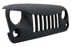 Alternative view of Sentralt frontgitter passer for JEEP Wrangler / Rubicon JK (2007-2017) Eagle Eyes Matte Black