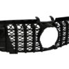 Sentralt frontgitter egnet for Mercedes ML W164 (2005-2008) GT-R Panamericana Design Piano Black | Sentralt frontgitter egnet for Mercedes ML W164 (2005-2008) GT-R Panamericana Design Piano Black |