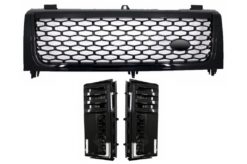 Sentralgitter og sideventiler som passer for Land Range Rover Vogue III L322 (2002-2005) All Black Autobiography Supercharged Edition