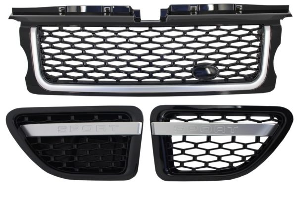 Sentralgitter og sideventiler som passer for Land Rover Range Rover Sport (2005-2008) L320 Autobiography Look All Black Edition |