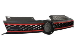 Alternative view of Sentralgitter Frontgitter egnet for VW Golf 6 VI (2008-2012) GTI Design
