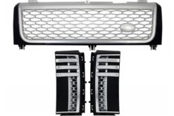 Midtregrille sideluftventiler - Land Range Rover Vogue III L322 (2002-2005) Autobiografi i svart-sølv Supercharged Edition