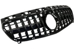 Alternative view of Grill - Mercedes A-Klasse W176 (2012-08.2015) A45 GT-R Panamericana Design All Black