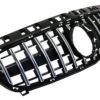 Grill - Mercedes A-Klasse W176 (2012-08.2015) A45 GT-R Panamericana Design Sort Krom |