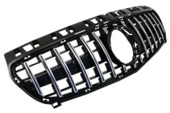Alternative view of Grill - Mercedes A-Klasse W176 (2012-08.2015) A45 GT-R Panamericana Design Sort Krom