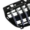 Grill - Mercedes A-Klasse W176 (2012-08.2015) A45 GT-R Panamericana Design Sort Krom |