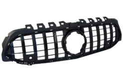 Alternative view of Sentralgitter egnet for Mercedes A-Klasse W177 Hatchback V177 Sedan (04.2018-up) GT-R Panamericana Design Black